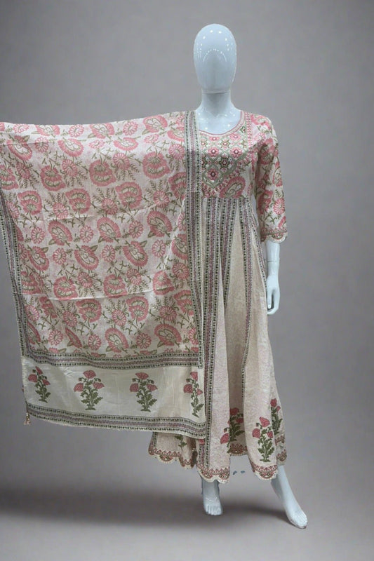 Anarkali Suit with Digital Print